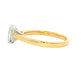 Yellow Gold Oval Shaped Diamond Solitaire Ring - 1.01cts Gardiner Brothers