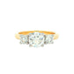 Yellow Gold Round Brilliant Cut Diamond 3 Stone Ring - 1.50cts Gardiner Brothers