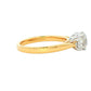 Yellow Gold Round Brilliant Cut Diamond 3 Stone Ring - 1.60cts Gardiner Brothers