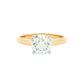 Yellow Gold Round Brilliant cut diamond solitaire ring - 1.51cts Gardiner Brothers