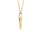 Yellow Gold Fancy Style Diamond Pendant Gardiner Brothers