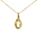Yellow Gold Fancy Style Diamond Pendant Gardiner Brothers