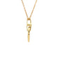 Yellow Gold Fancy Style Diamond Pendant Gardiner Brothers