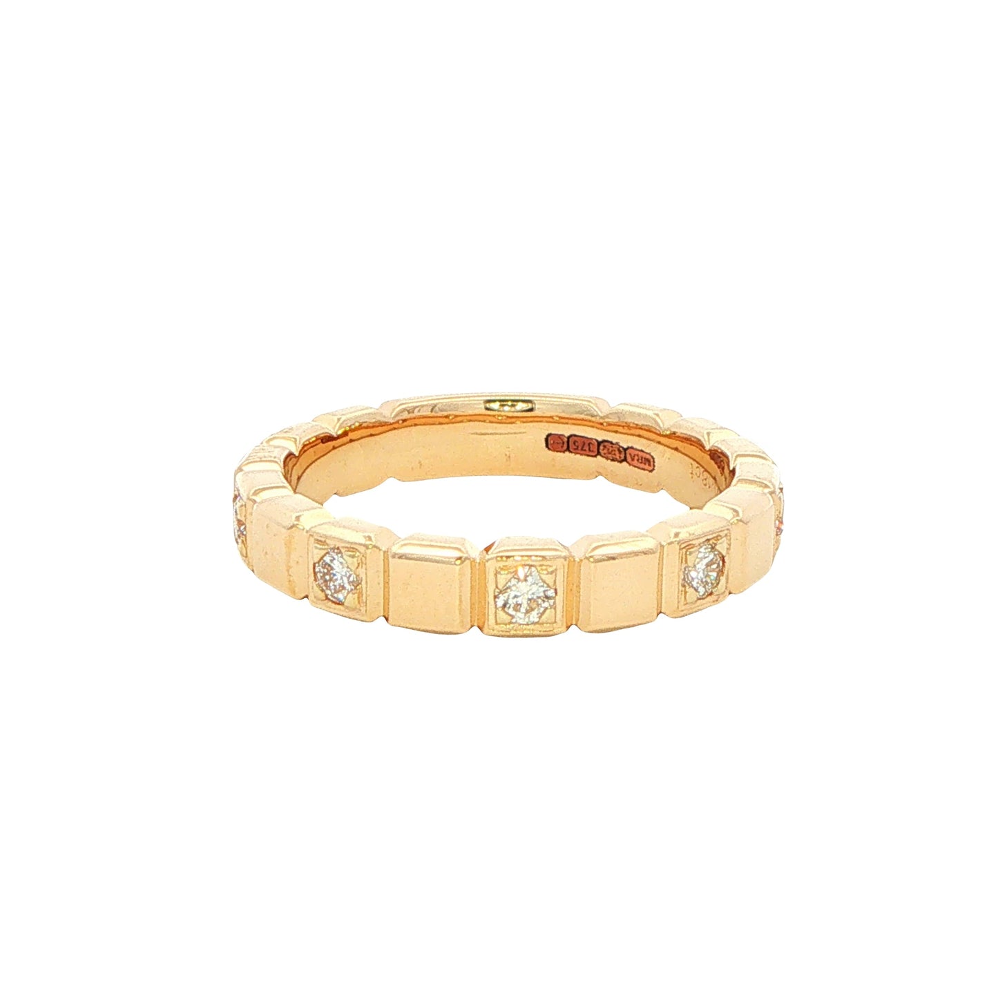 Yellow Gold 5 Diamond Dress Ring Gardiner Brothers