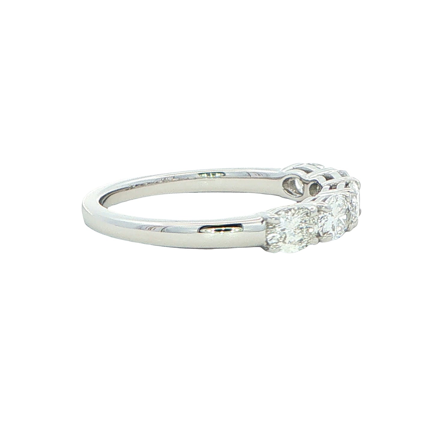 Oval Shaped Diamond 5 Stone Ring - 1.00cts Gardiner Brothers