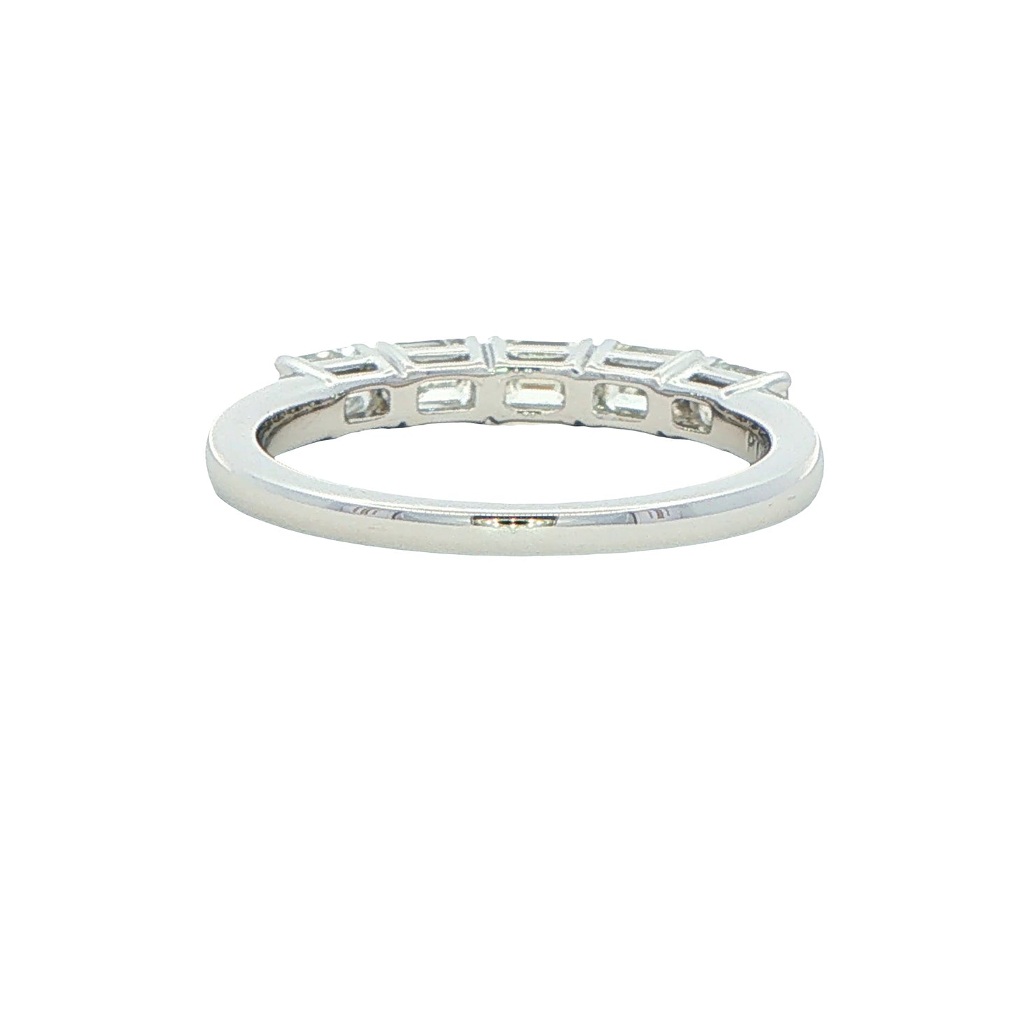 Emerald Cut Diamond 5 Stone Ring - 1.00cts Gardiner Brothers