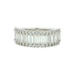 Round Brilliant and Baguette Cut Diamond Eternity Ring - 1.45cts Gardiner Brothers