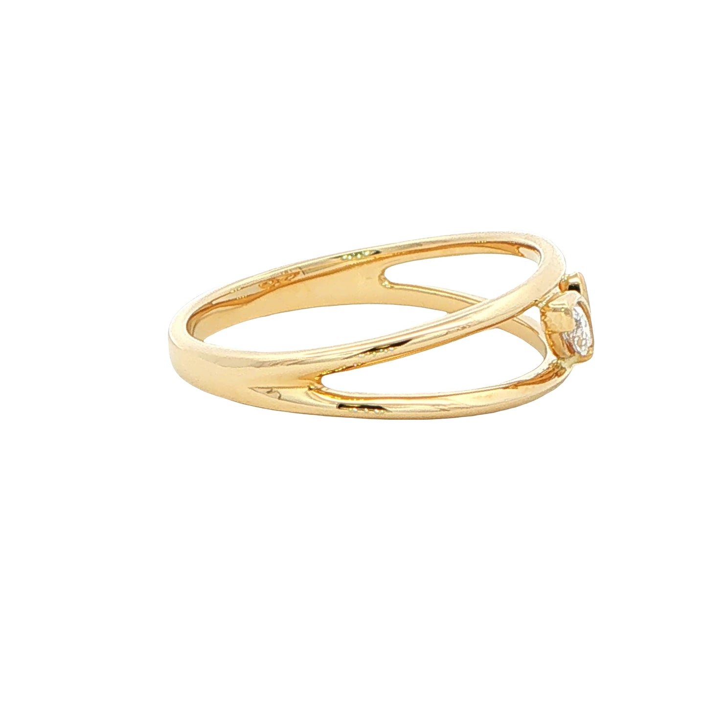 Marquise and Round Diamond 2 Stone Dress Ring Gardiner Brothers