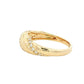 Round Diamond Set Wavy Dress Ring Gardiner Brothers