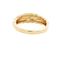 Round Diamond Set Wavy Dress Ring Gardiner Brothers