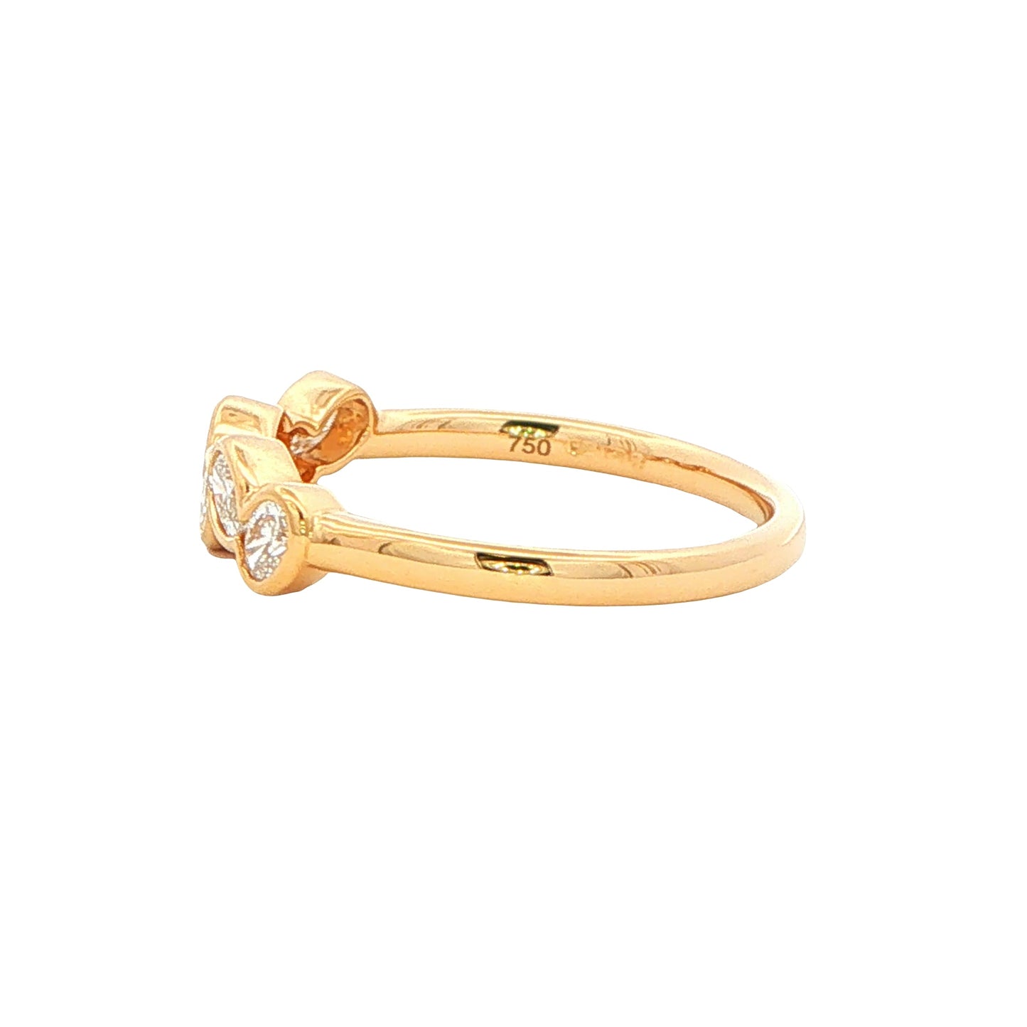 Oval Shaped Diamond 6 Stone Eternity Ring Gardiner Brothers