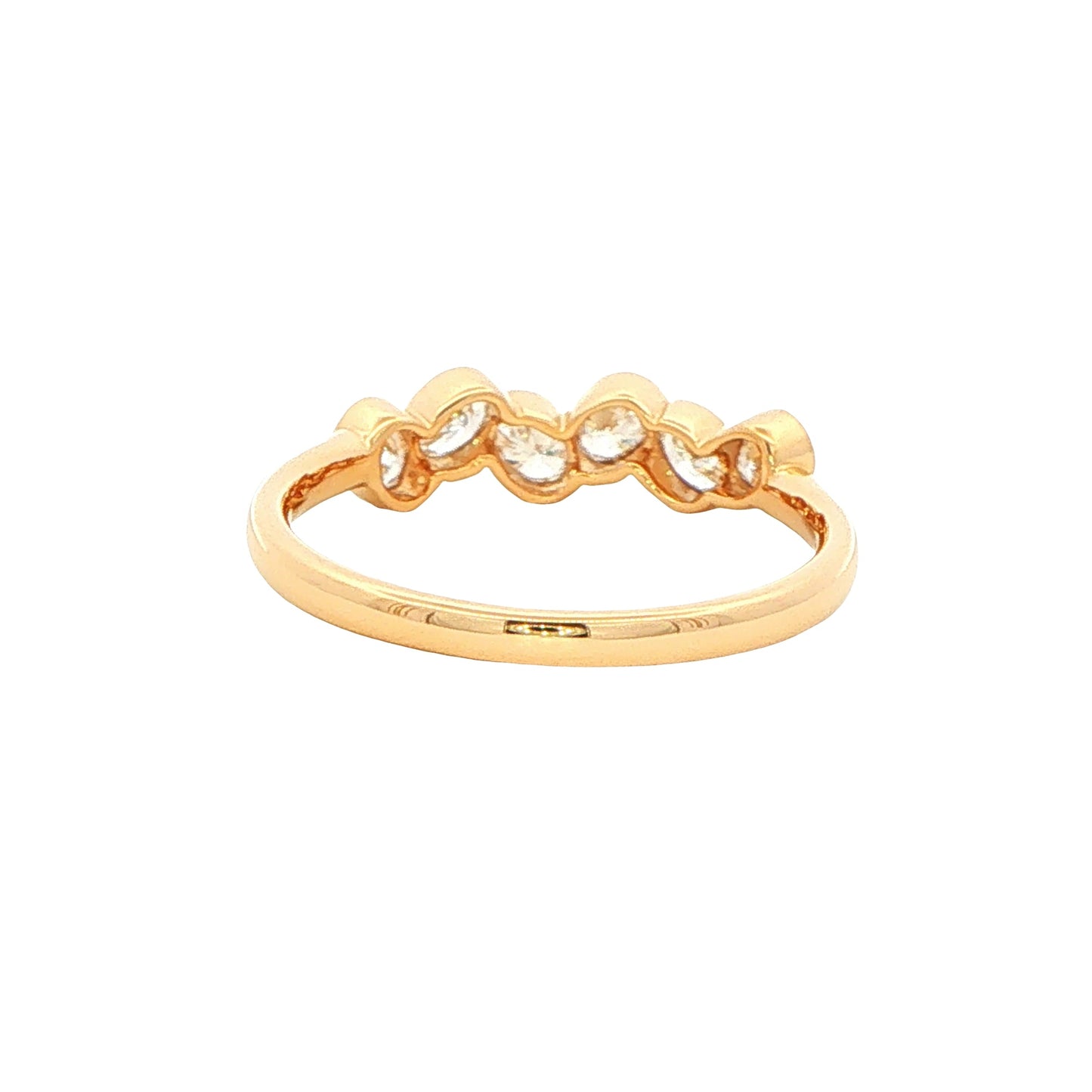 Oval Shaped Diamond 6 Stone Eternity Ring Gardiner Brothers