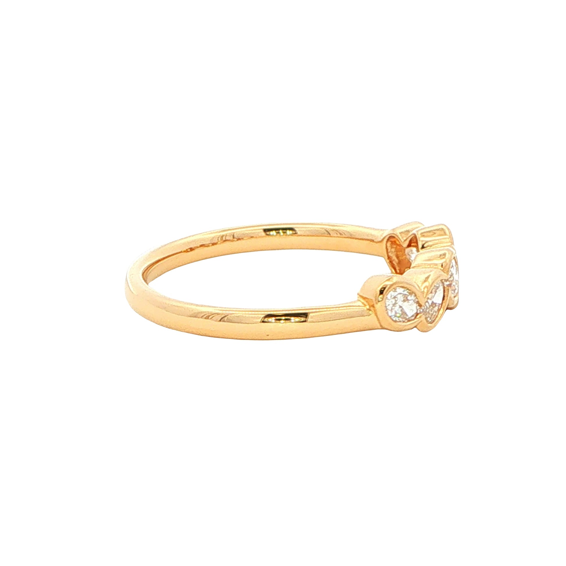 Oval Shaped Diamond 6 Stone Eternity Ring Gardiner Brothers