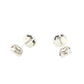 Round Brilliant Cut Diamond Cluster Style Earrings Gardiner Brothers
