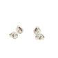 Pear Shaped Ruby and Diamond Halo Style Earrings