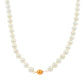 Yellow Gold Akoya String of Pearls : 6-6.5mm