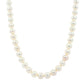 Yellow Gold Akoya String of Pearls : 7-7.5mm