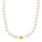 Yellow Gold Akoya String of Pearls : 8-8.5mm