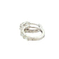 Emerald Cut Diamond Hoop Earrings - 0.93cts