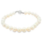 White Gold Akoya String of Pearl Bracelet : 6-6.5mm