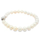 White Gold Akoya String of Pearl Bracelet : 6-6.5mm Gardiner Brothers