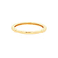 Yellow Gold 1.5mm Ridged Texture Dress Ring Gardiner Brothers