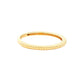 Yellow Gold 1.5mm Ridged Texture Dress Ring Gardiner Brothers