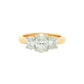 Lab Grown Oval Diamond 3 Stone Ring - 1.05cts Gardiner Brothers