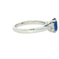 Sapphire and Diamond Oval Shaped 3 Stone Gardiner Brothers