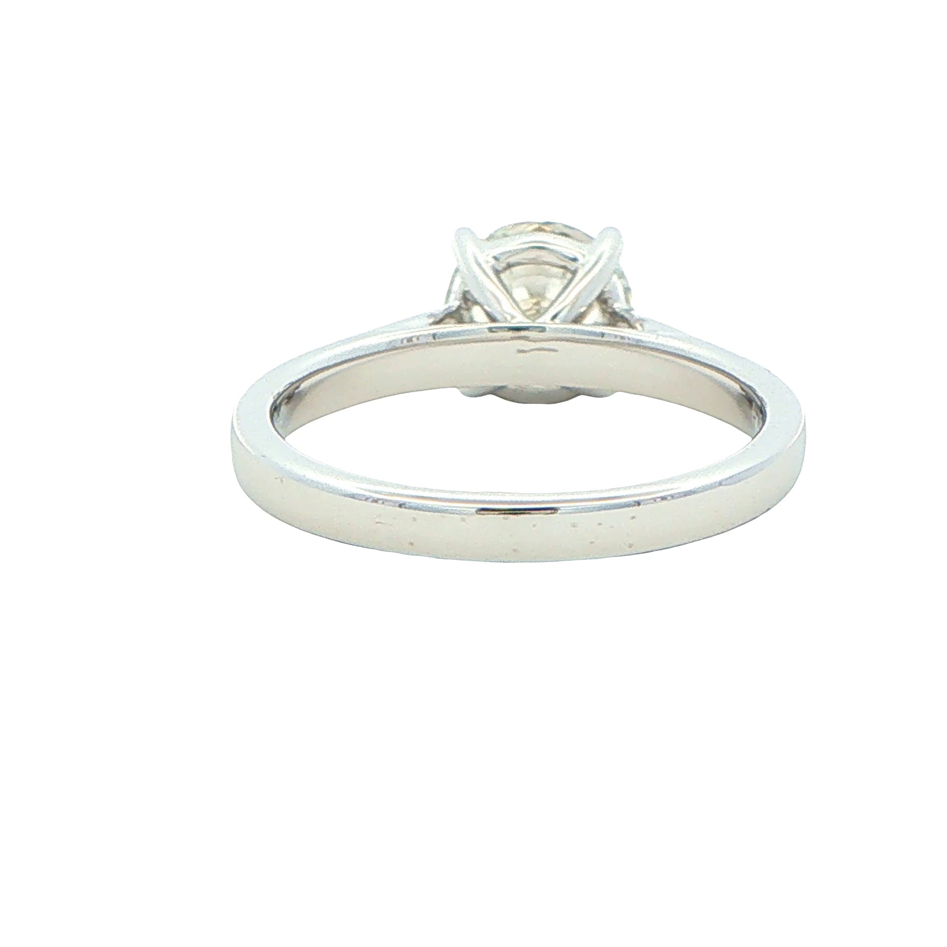 Lab Grown Round Brilliant Cut Diamond Solitaire Ring - 1.50cts Gardiner Brothers
