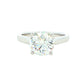Lab Grown Round Brilliant Cut Diamond Solitaire Ring - 2.50cts Gardiner Brothers