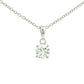 Round Brilliant Cut Diamond Solitaire Pendant - 0.80cts Gardiner Brothers
