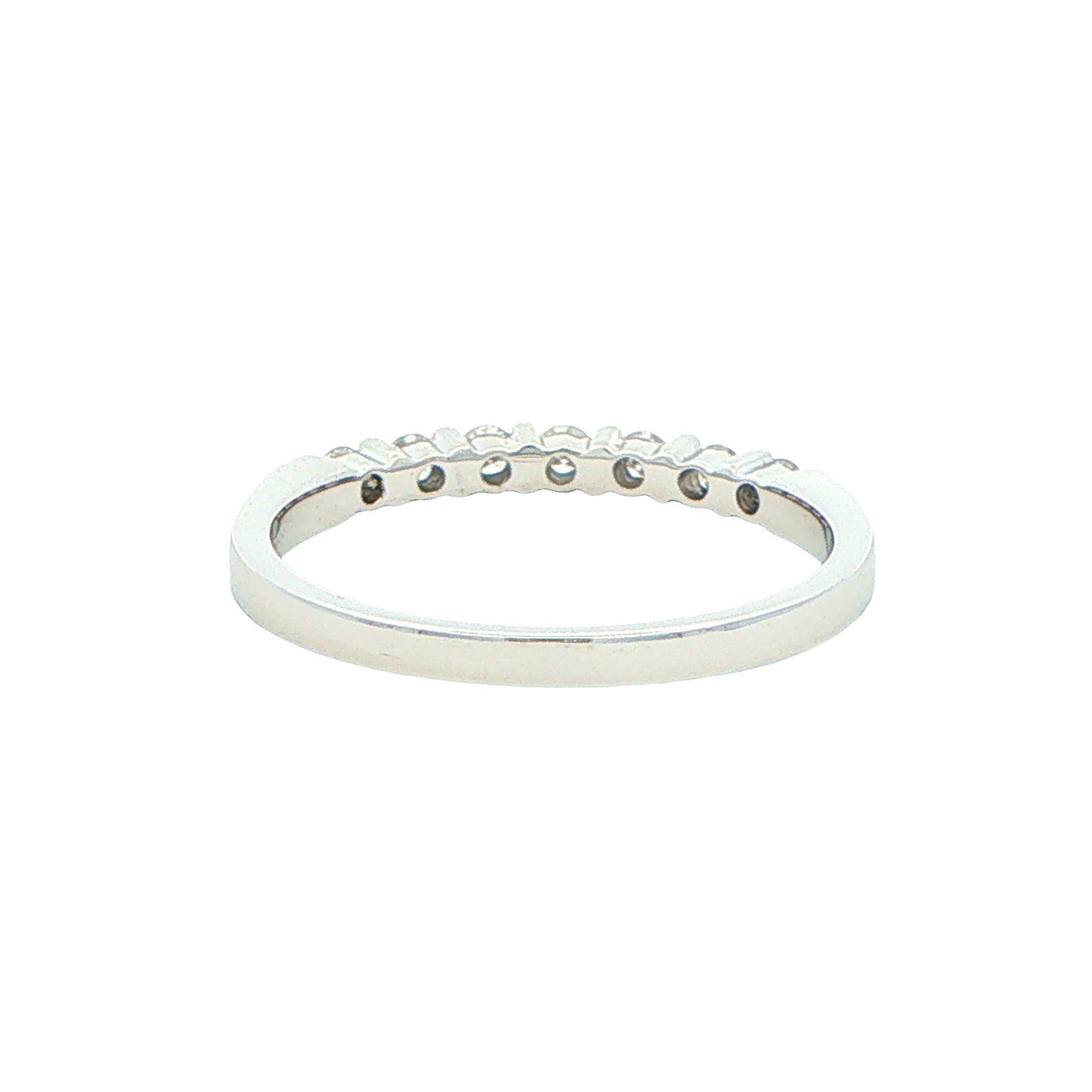 Round Brilliant Cut 7 Stone Bar Set Ring - 0.25cts Gardiner Brothers