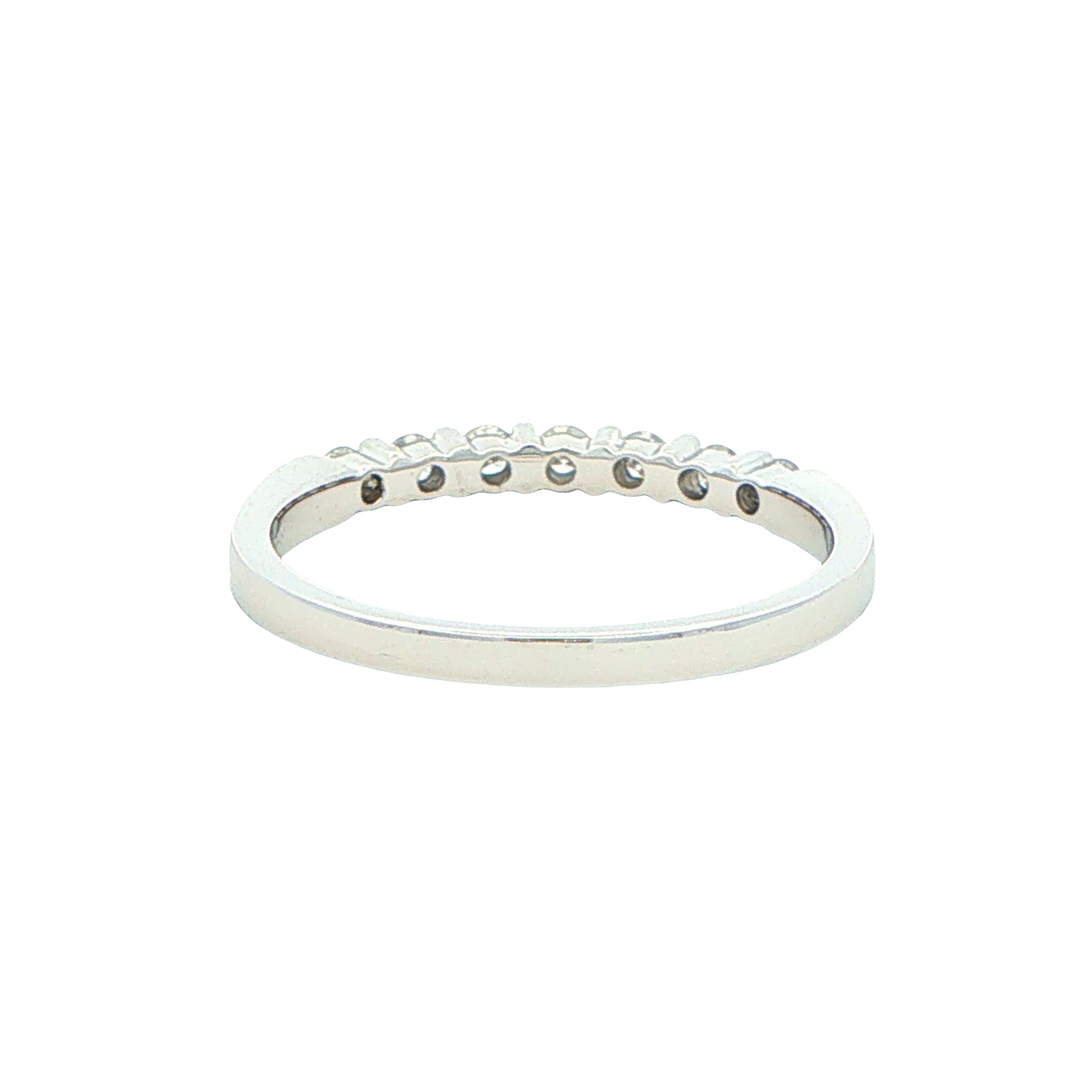 Round Brilliant Cut 7 Stone Bar Set Ring - 0.25cts Gardiner Brothers