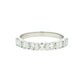 Round Brilliant Cut 7 Stone Bar Set Ring - 0.75cts Gardiner Brothers