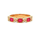 Ruby and Diamond Vintage Style Eternity Ring Gardiner Brothers