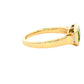Peridot and Baguette Diamond Dress Ring Gardiner Brothers