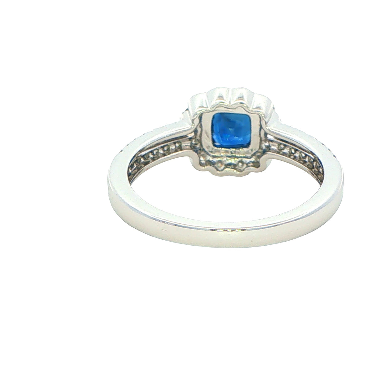Sapphire and Diamond Vintage Style Ring Gardiner Brothers