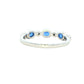 Sapphire and Diamond 7 Stone Dress Ring Gardiner Brothers