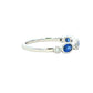 Sapphire and Diamond 7 Stone Dress Ring Gardiner Brothers