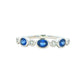 Sapphire and Diamond 7 Stone Dress Ring Gardiner Brothers