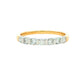 Round Brilliant Cut Diamond 7 Stone Bar Set Ring - 0.50cts Gardiner Brothers