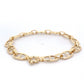 Yellow Gold Rambo Link Bracelet  Gardiner Brothers   