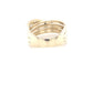 Yellow Gold 4 Strand Diamond Dress Ring  Gardiner Brothers   