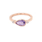 Amethyst and Diamond Dress Ring  Gardiner Brothers   
