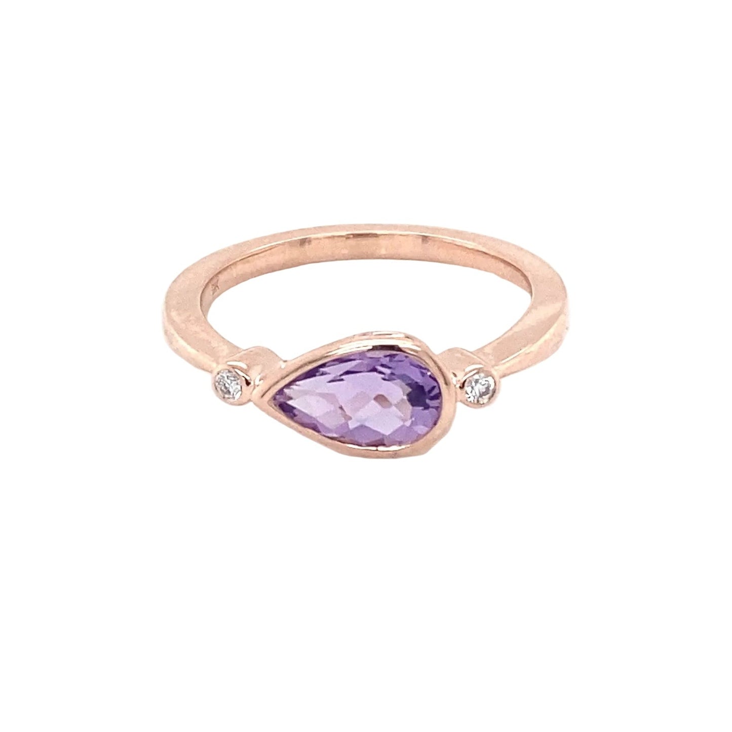 Amethyst and Diamond Dress Ring  Gardiner Brothers   