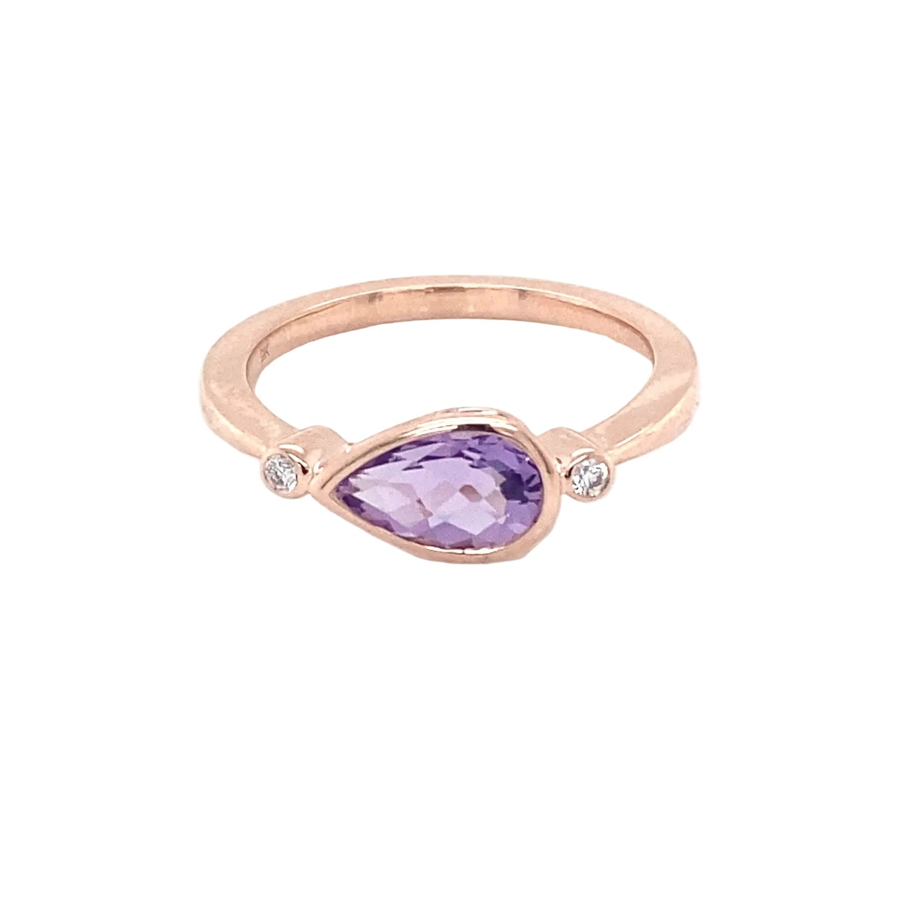 Amethyst and Diamond Dress Ring  Gardiner Brothers   
