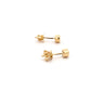 Round Brilliant Cut Diamond Solitaire Earrings - 0.20cts  Gardiner Brothers   