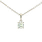 Round brilliant cut diamond solitaire pendant - 0.60cts Gardiner Brothers