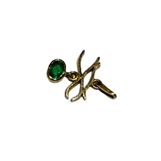 Yellow Gold Emerald Ring  Gardiner Brothers